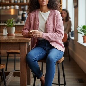 The Tog Shop 100% Wool Cardigan Size PXL